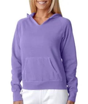 1595 Chouinard Ladies' Hooded Sweatshirt Violet Pgmdye