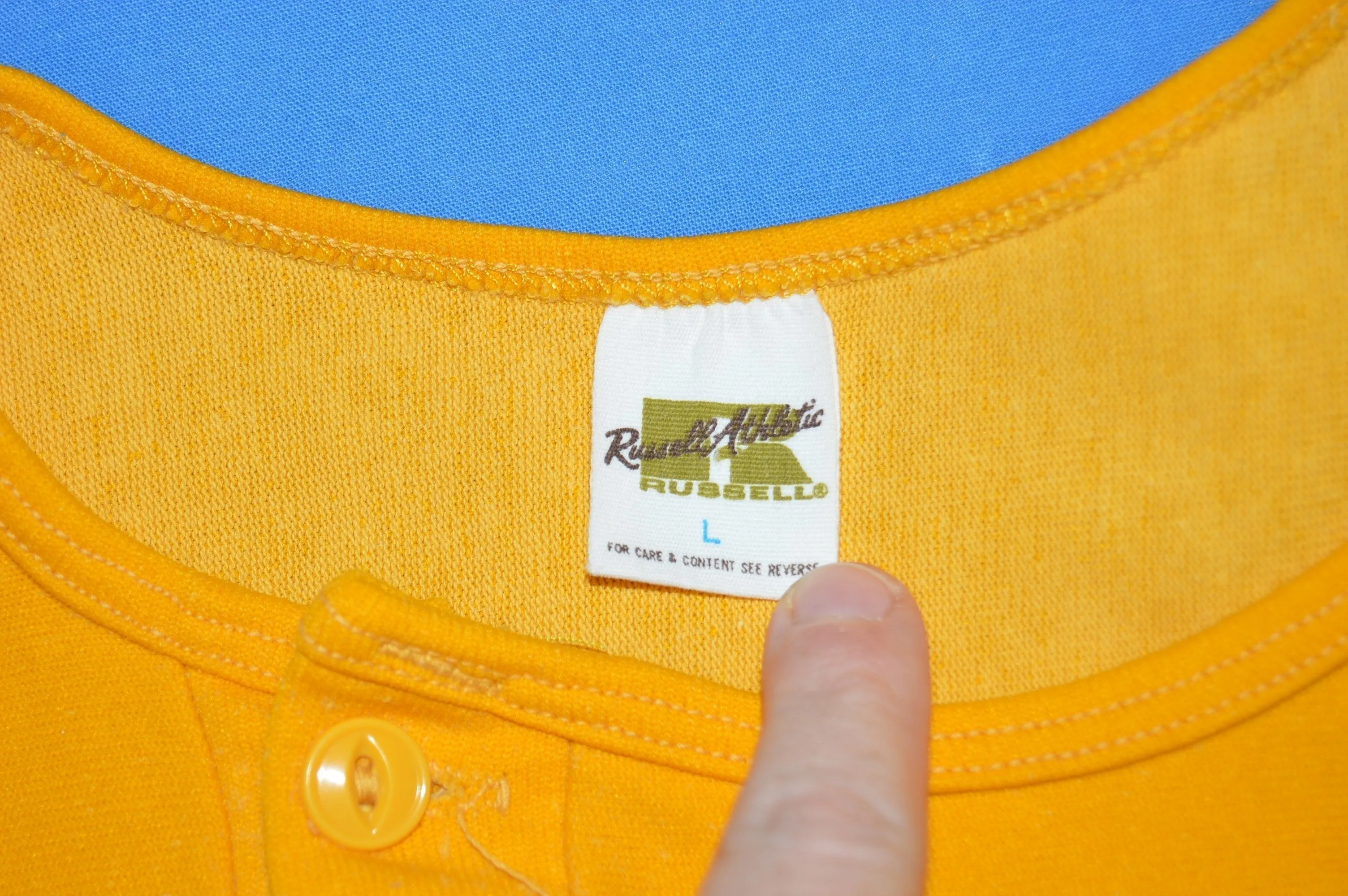70s Russell Athletic Blank Jersey t-shirt Medium