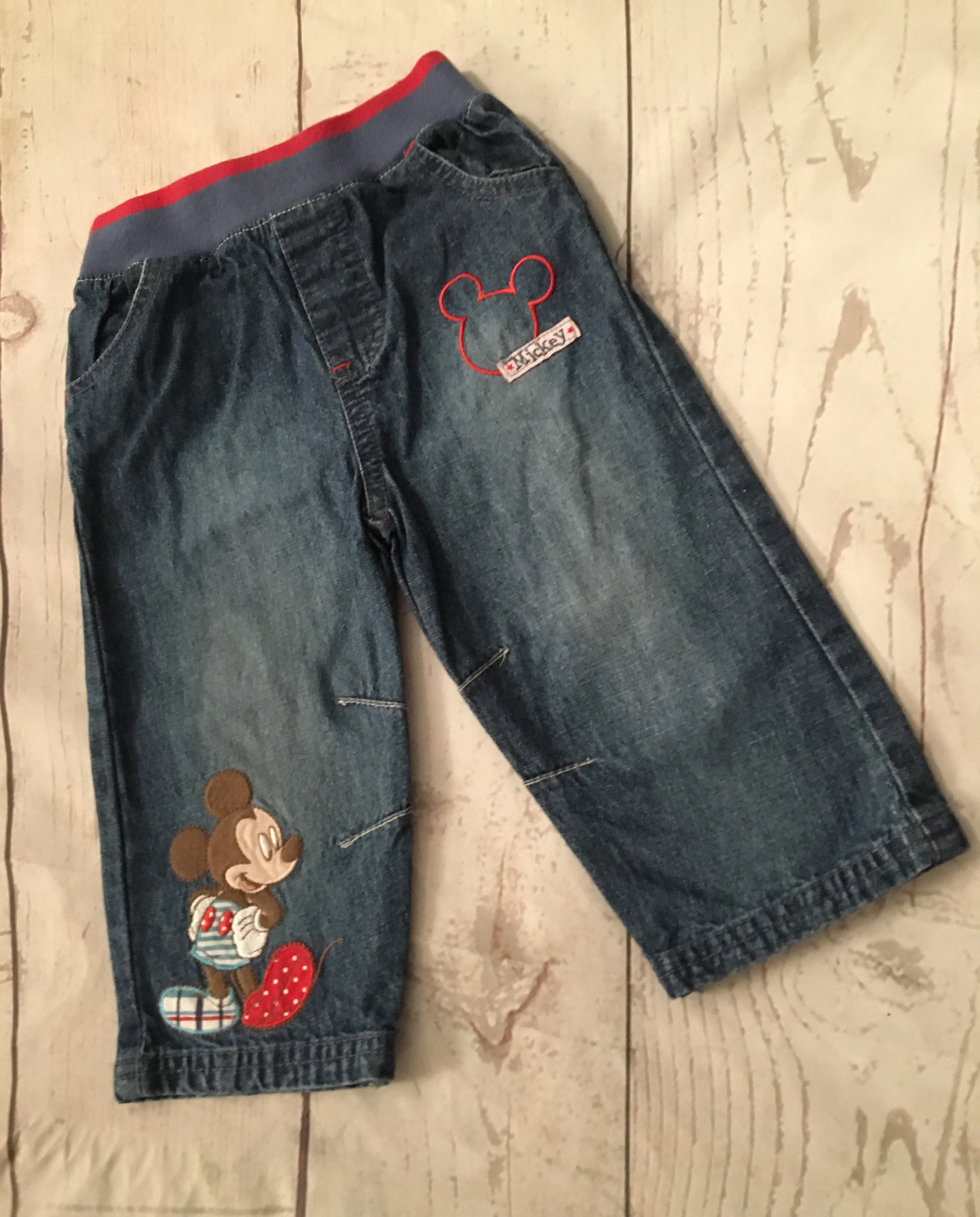 9-12 Months Mickey Mouse Jeans