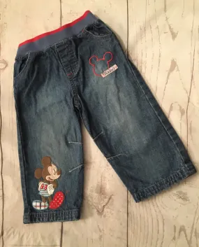 9-12 Months Mickey Mouse Jeans