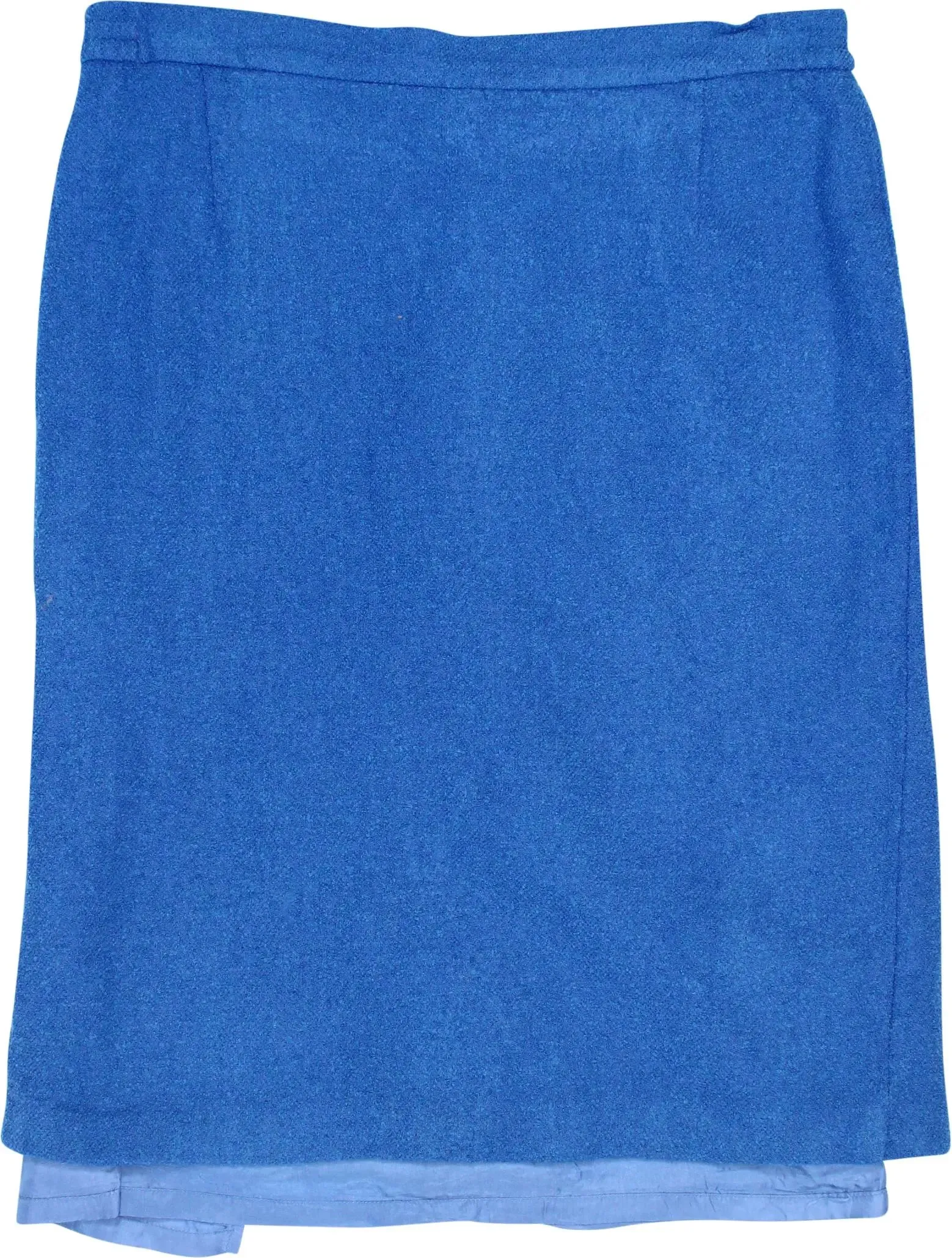 90s Blue Pencil Skirt