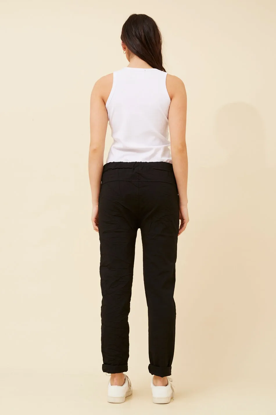AIDA SEQUIN PATCH JOGGERS