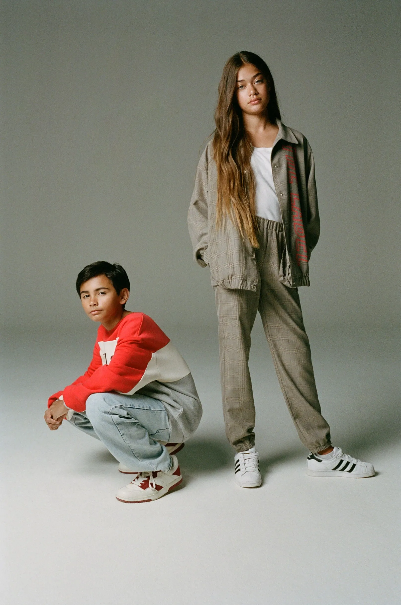ALIX Mini CHECK CARGO PANTS