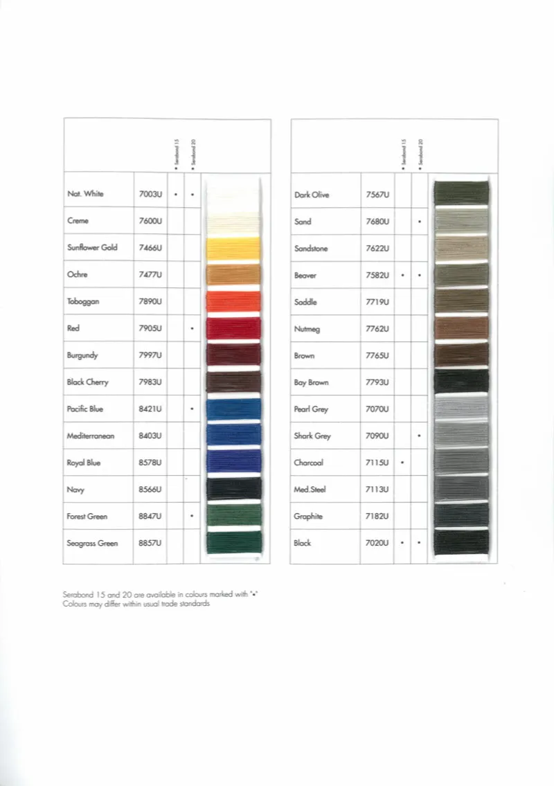 Amann Bonded Polyester Thread TEX-210 / V-207