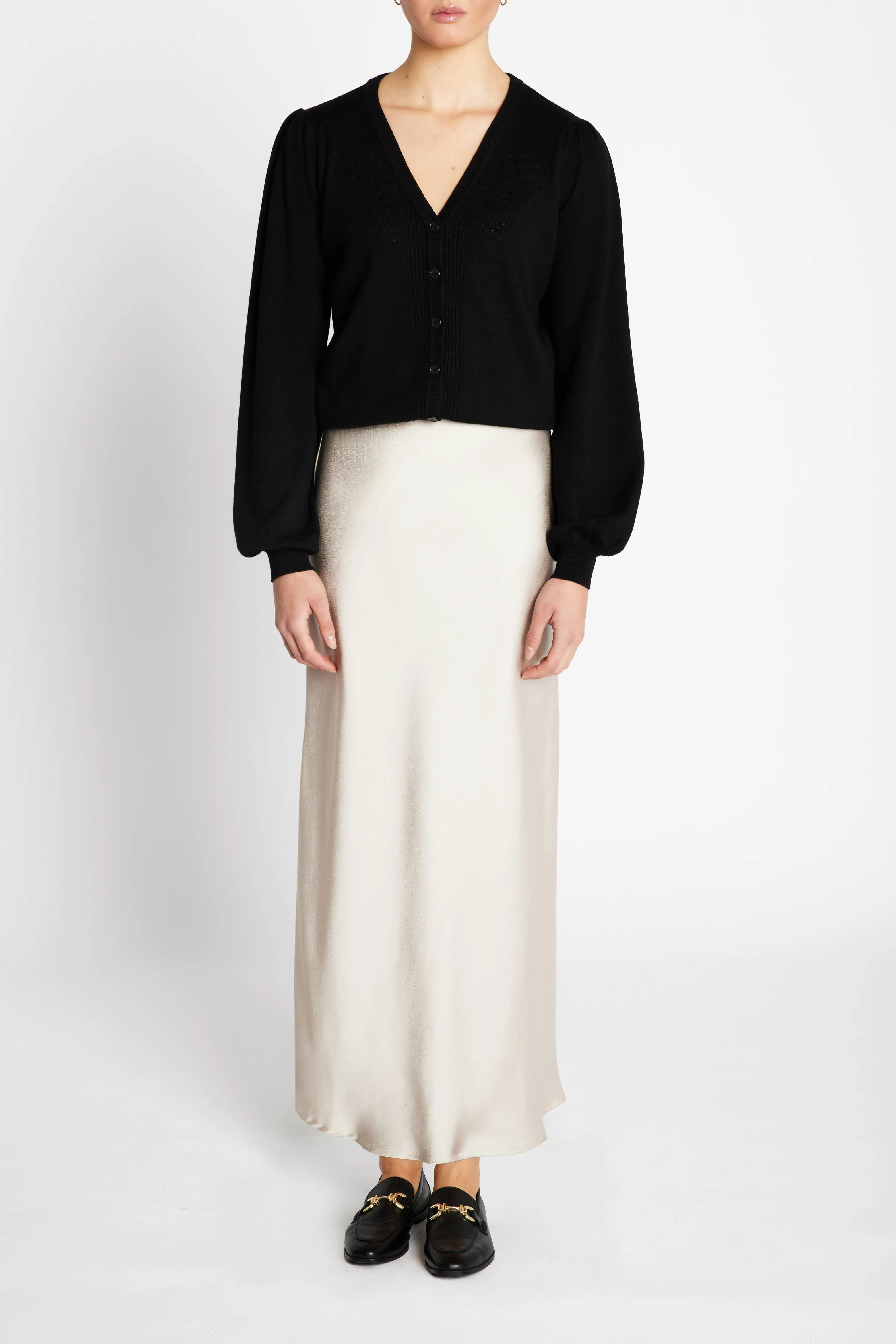 AnemoneBBCarlinas cardigan - Black