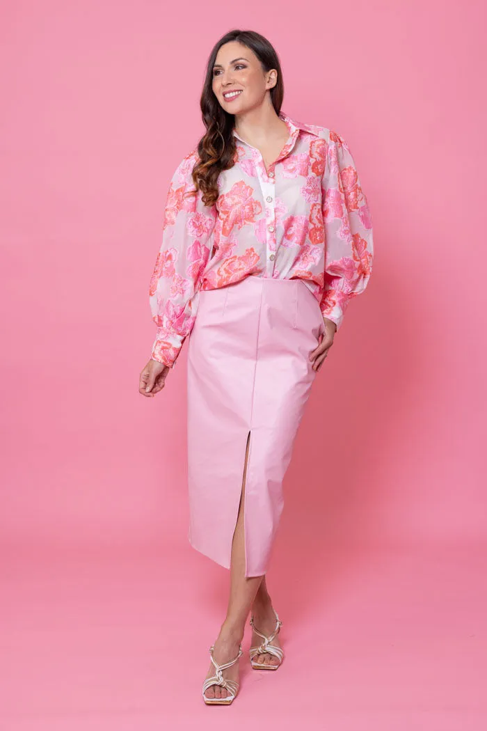Augustine- Alana Long Pencil Skirt