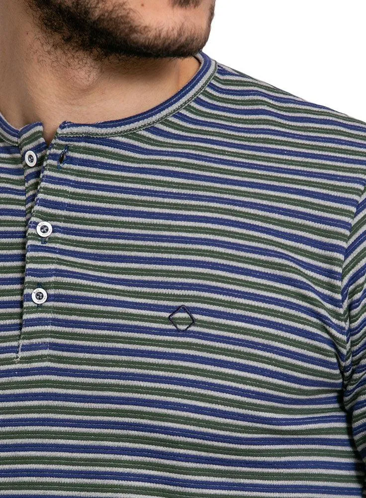 Bambo-Navy Henley