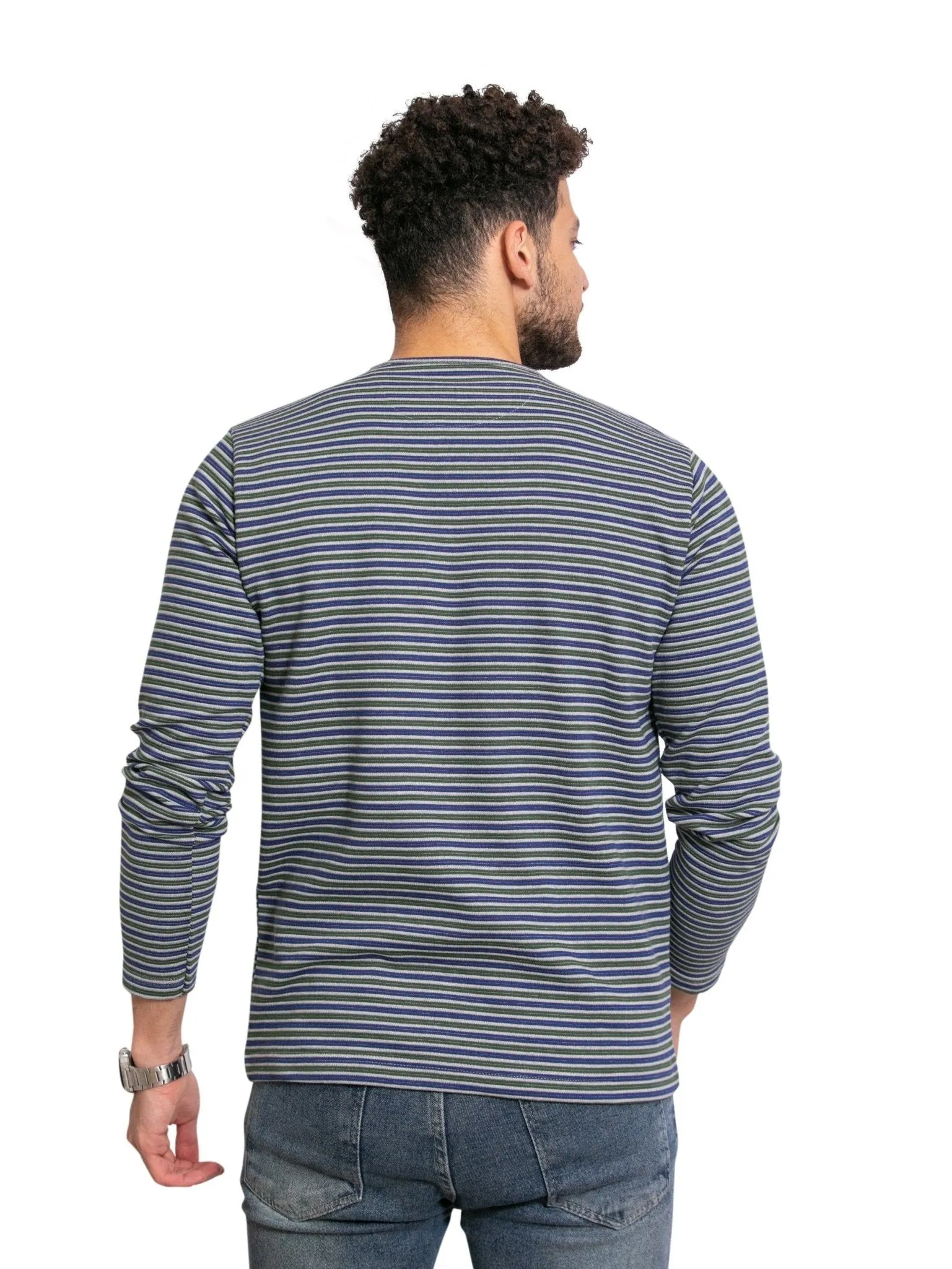 Bambo-Navy Henley