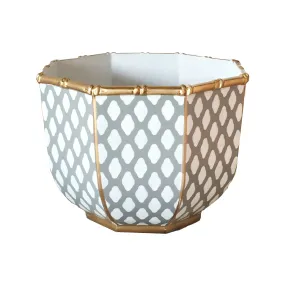 Bamboo Bowl in Parsi Grey, Large