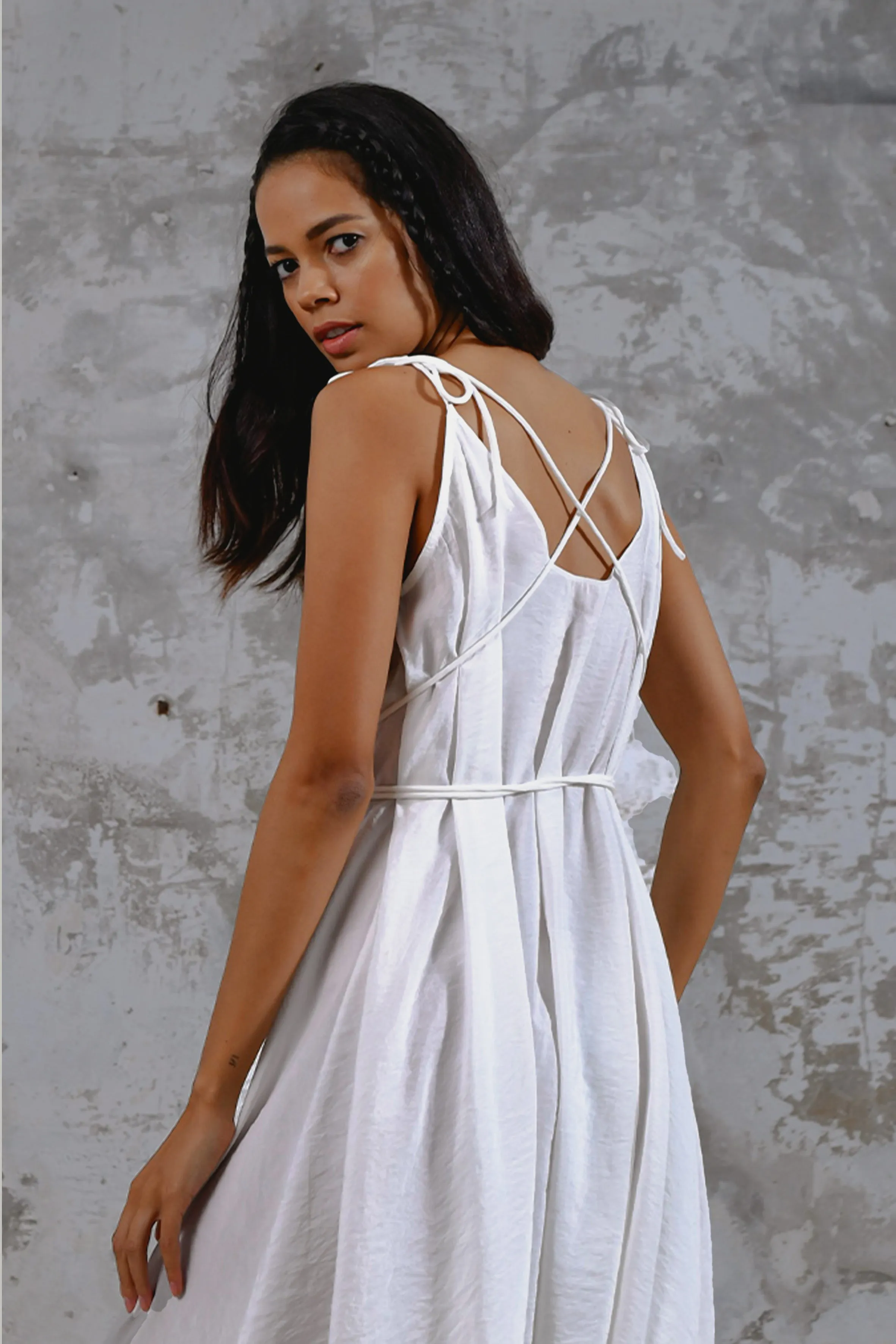 Baris Jumpsuit in White