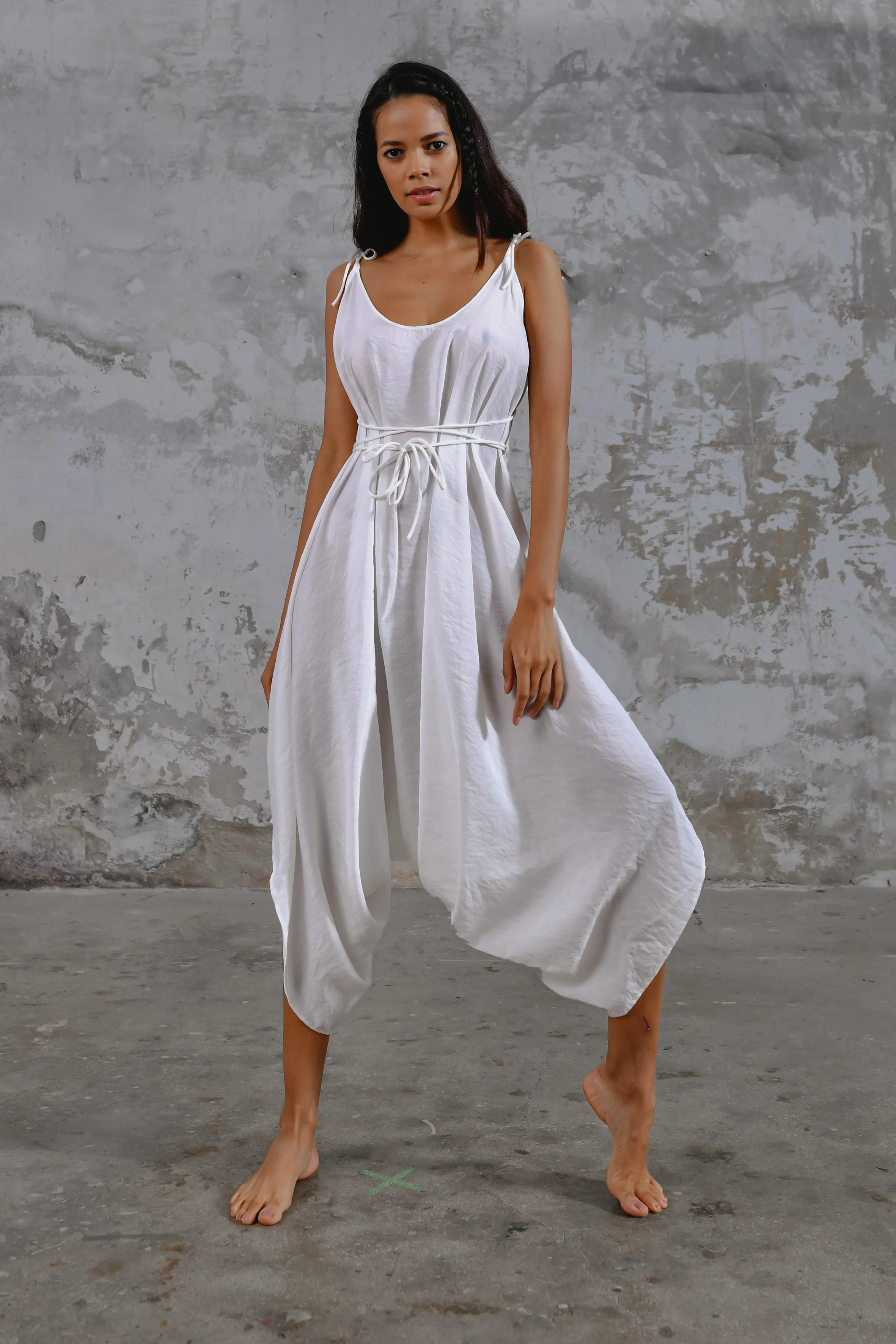 Baris Jumpsuit in White