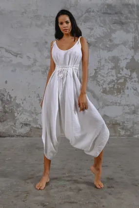 Baris Jumpsuit in White