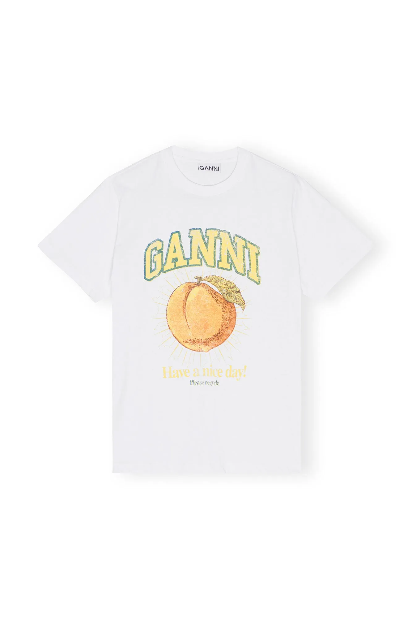 Basic Jersey Peach Relaxed T-shirt