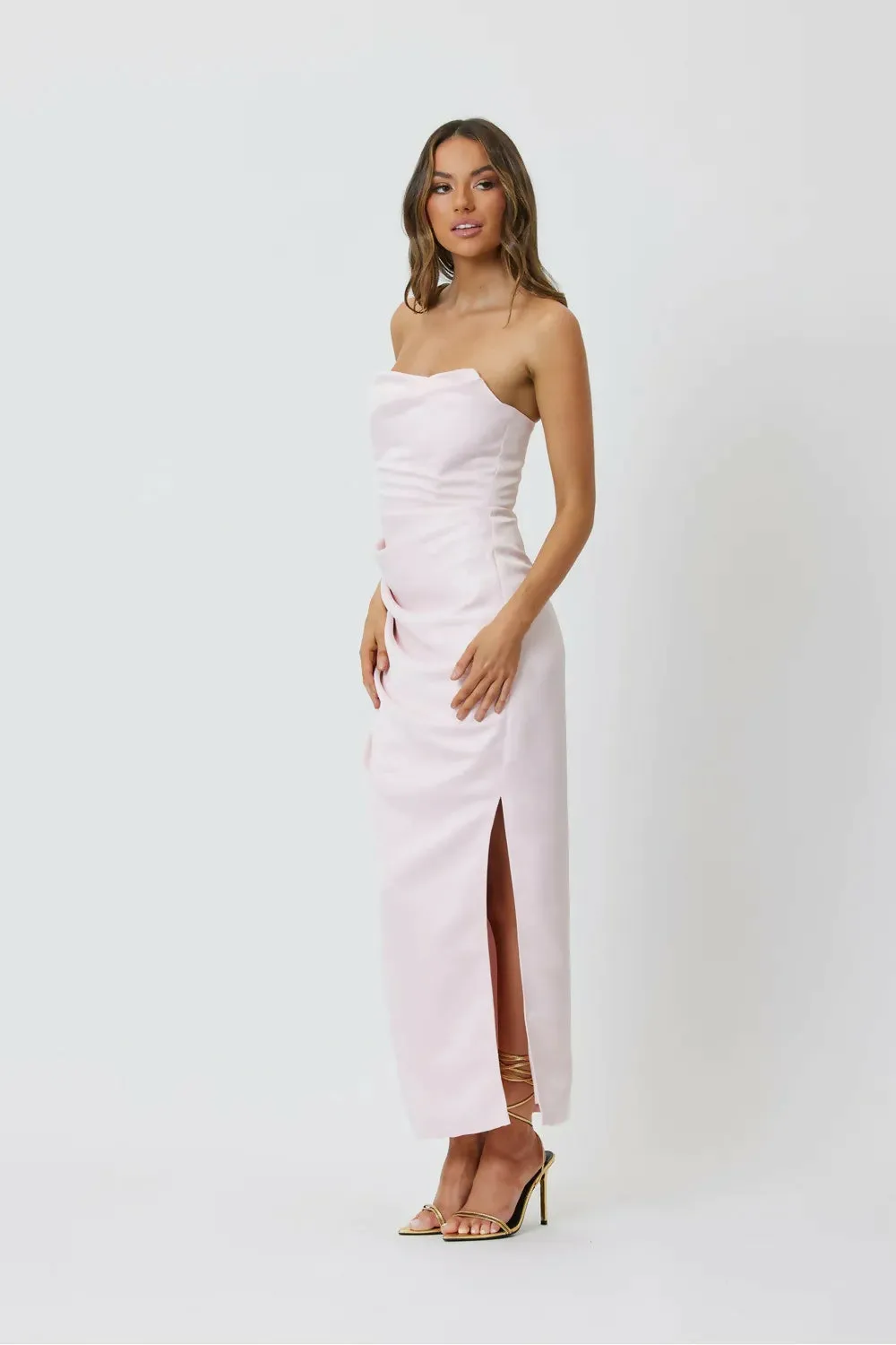 Bianca & Bridgett Evelyn Dress Blush