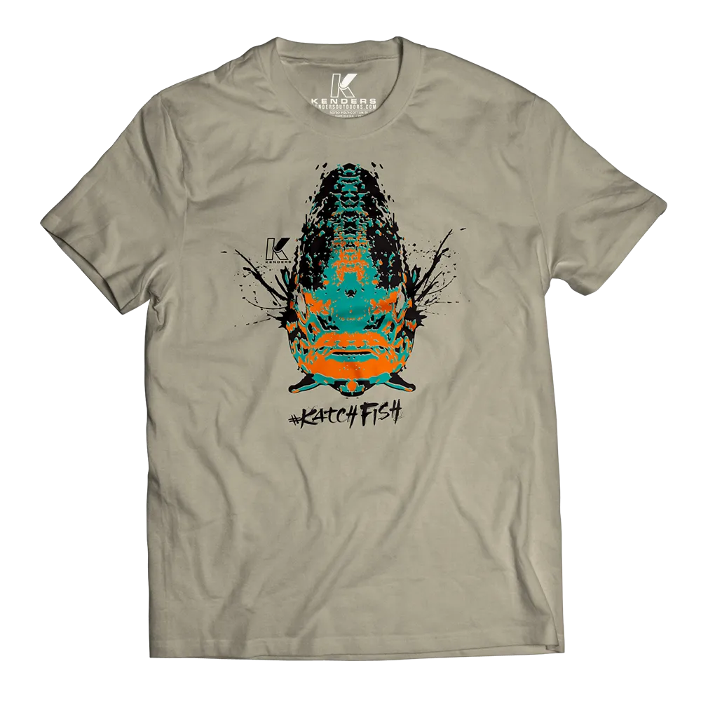 BLUEGILL SPECIES T-SHIRT HEATHER SLATE