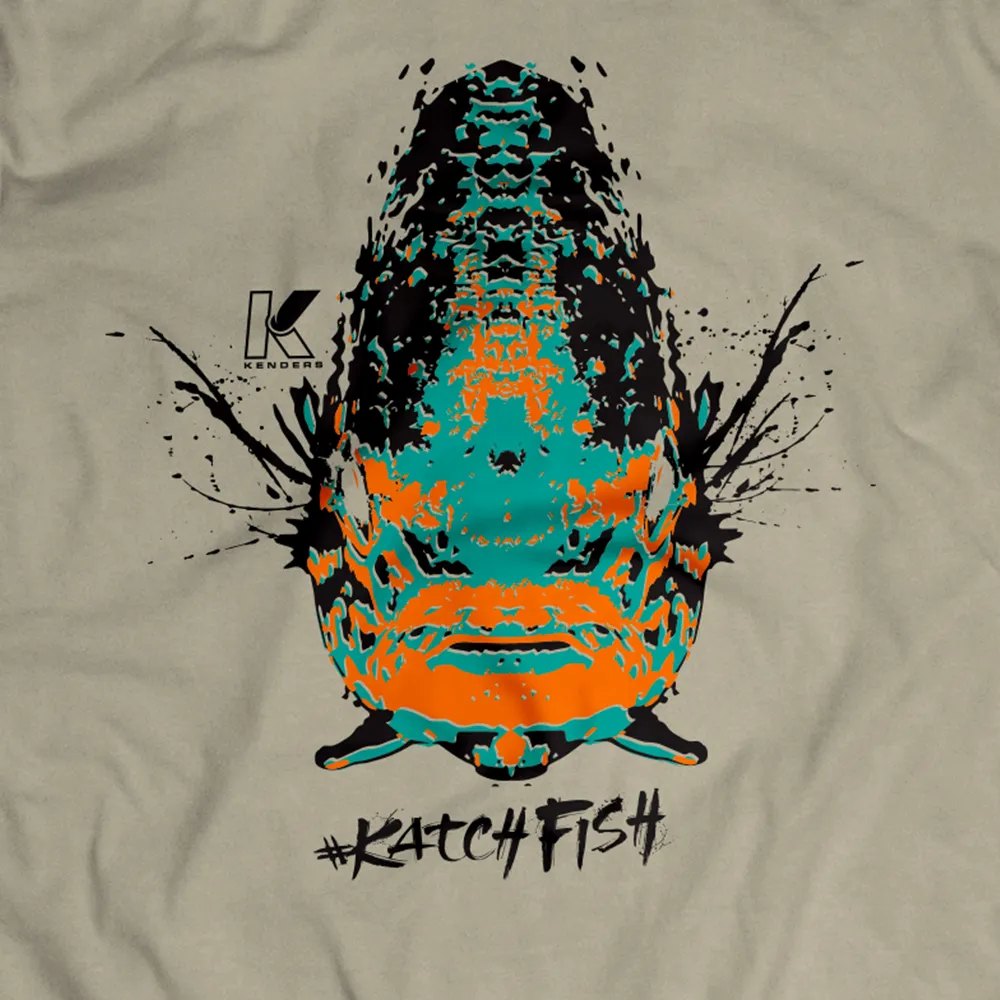 BLUEGILL SPECIES T-SHIRT HEATHER SLATE
