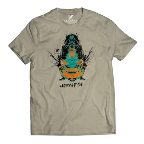 BLUEGILL SPECIES T-SHIRT HEATHER SLATE