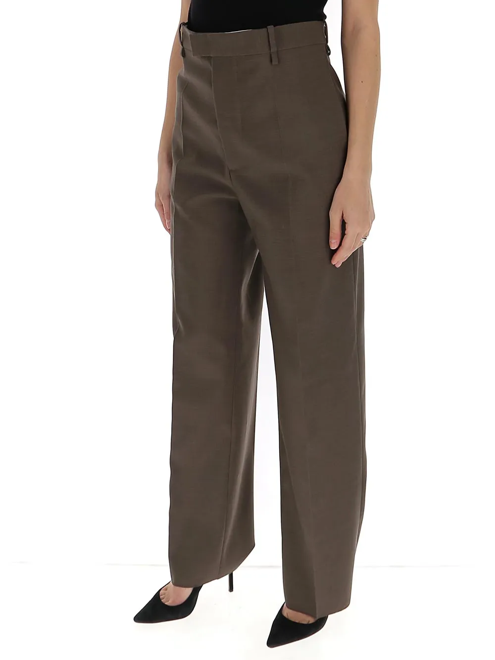 Bottega Veneta High Waist Trousers