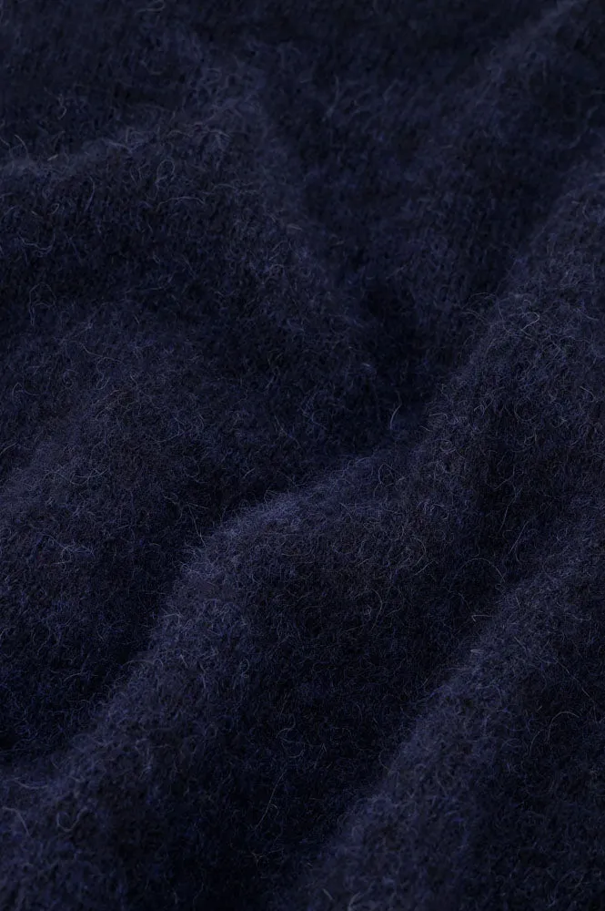 By-Bar Sonny Stripe Midnight Blue Pullover