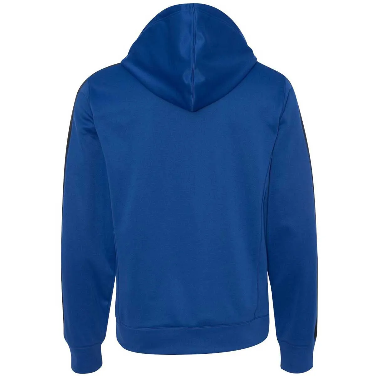 Champion Men's Athletic Royal/Black Performance 5.4-Ounce Colorblock Pullover Hood