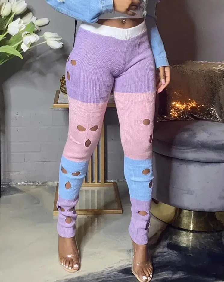 Cherry Knit Pants