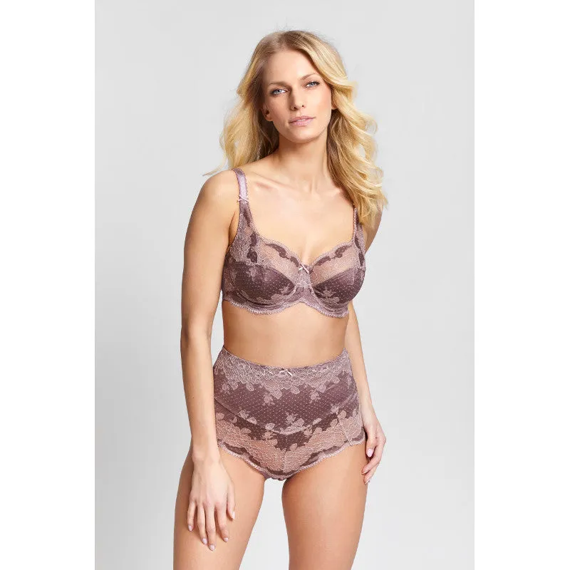 Clara High Waist Brief Panty Praline - Panache
