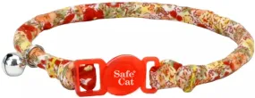 Coastal Pet Safe Cat Round Fashion Collar Red Floral