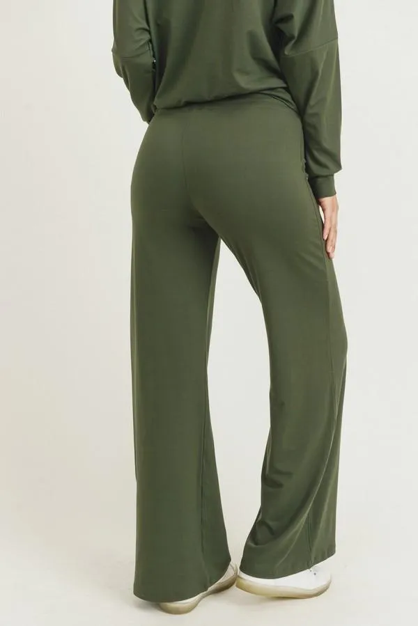 Comfy Wide Leg Drawstring Pants