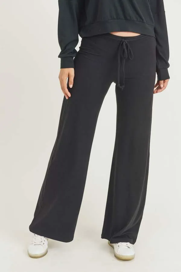 Comfy Wide Leg Drawstring Pants