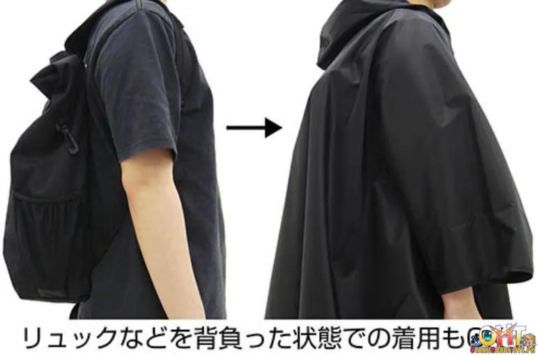 COSPA Kono Subarashii Sekai ni Shukufuku wo! 2 Bakuretsudou Rain Poncho Black