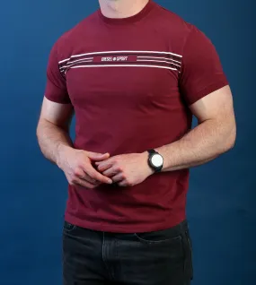 Diesel Noah T-Shirt - Burgundy