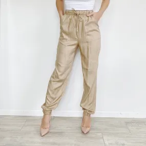 Divided by H&M Tan Joggers NWT size 2