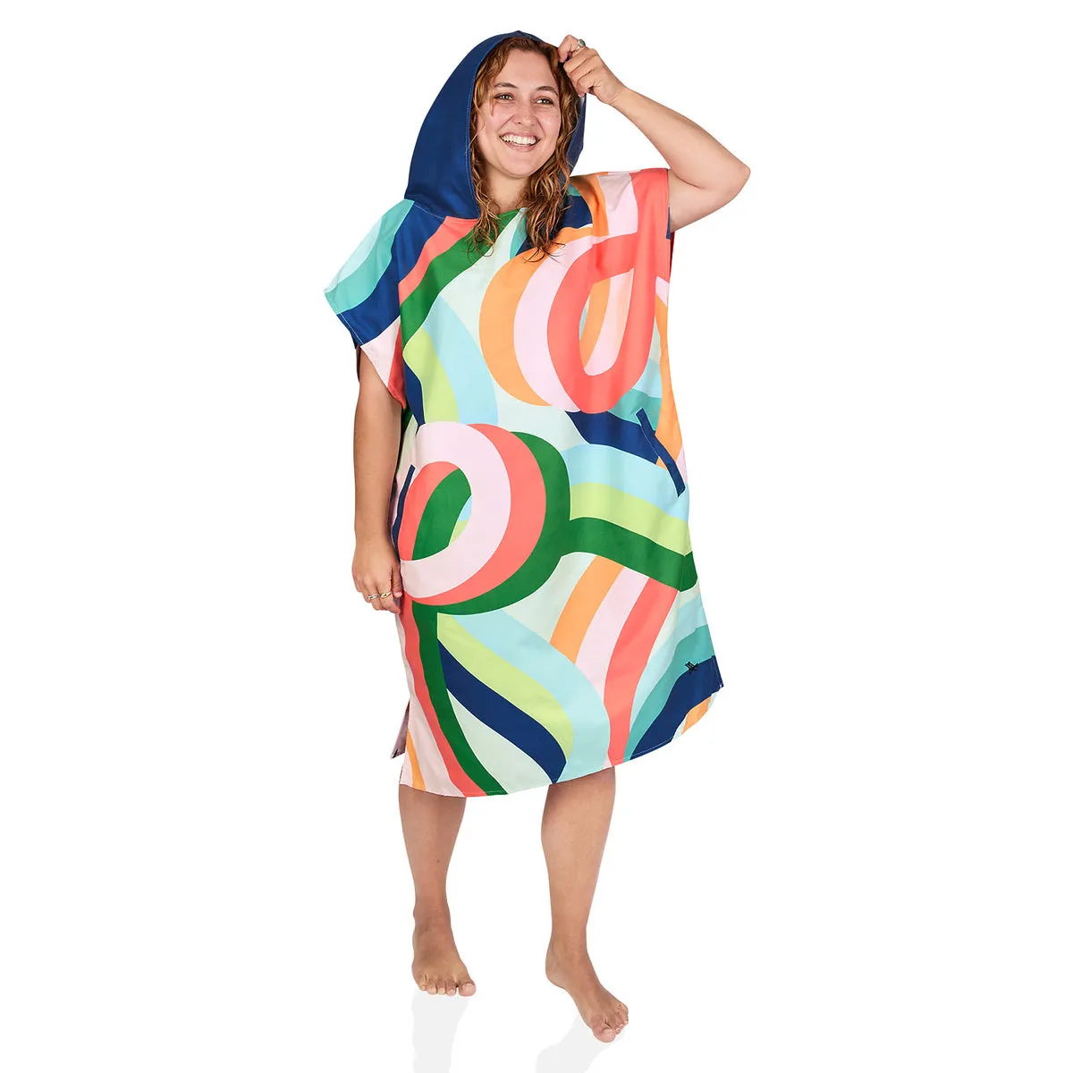 Dock & Bay Poncho Adults - Fruit Loops