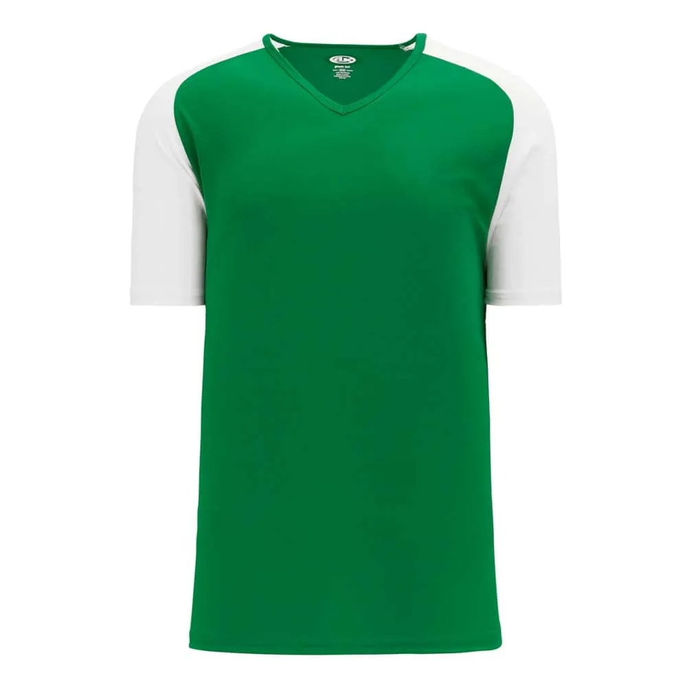 Dryflex V-Neck Pullover Kelly-White Jersey
