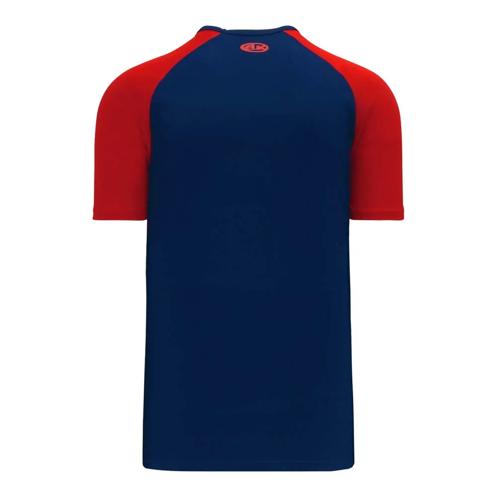 Dryflex V-Neck Pullover Navy-Red Jersey