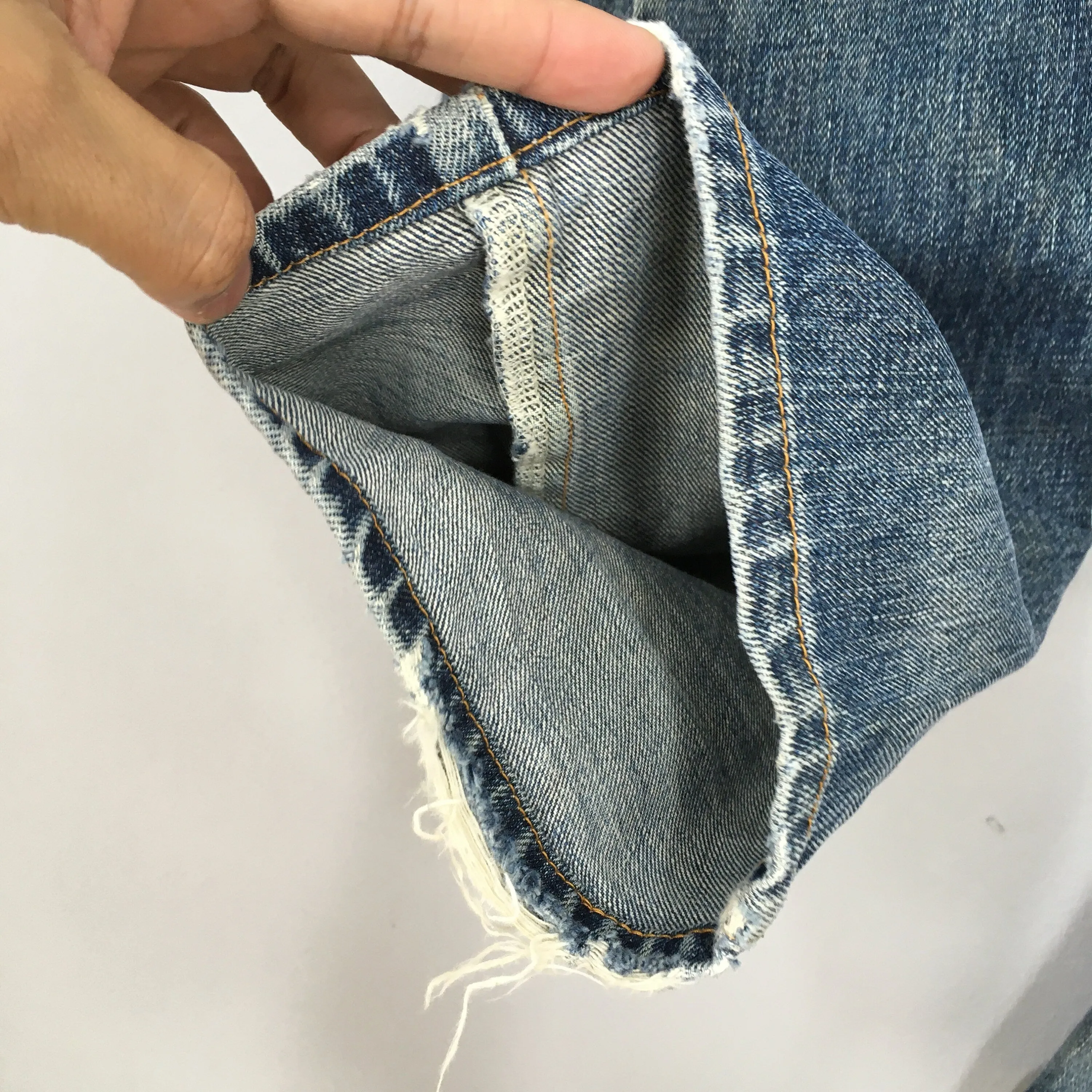 Edwin E Function Faded Blue Jeans Size 32x32.5
