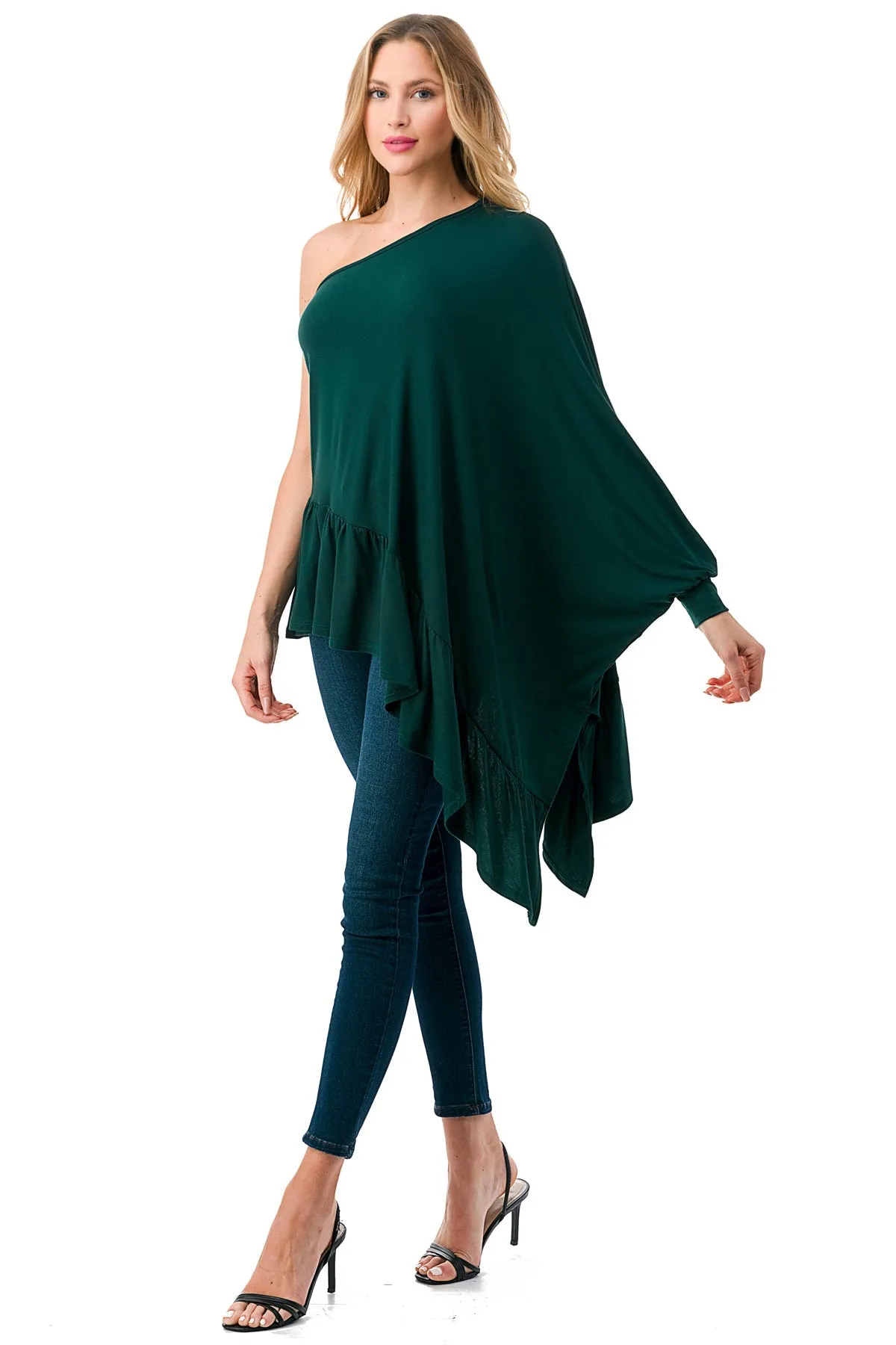 EVA PONCHO (HUNTER GREEN)-JT7600
