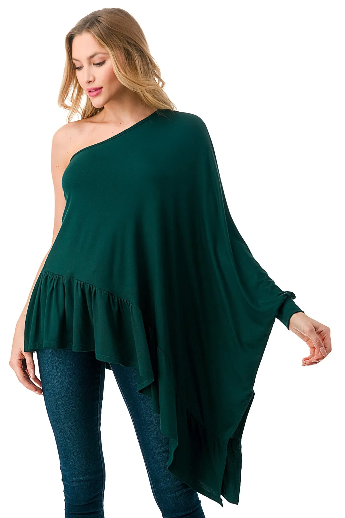 EVA PONCHO (HUNTER GREEN)-JT7600