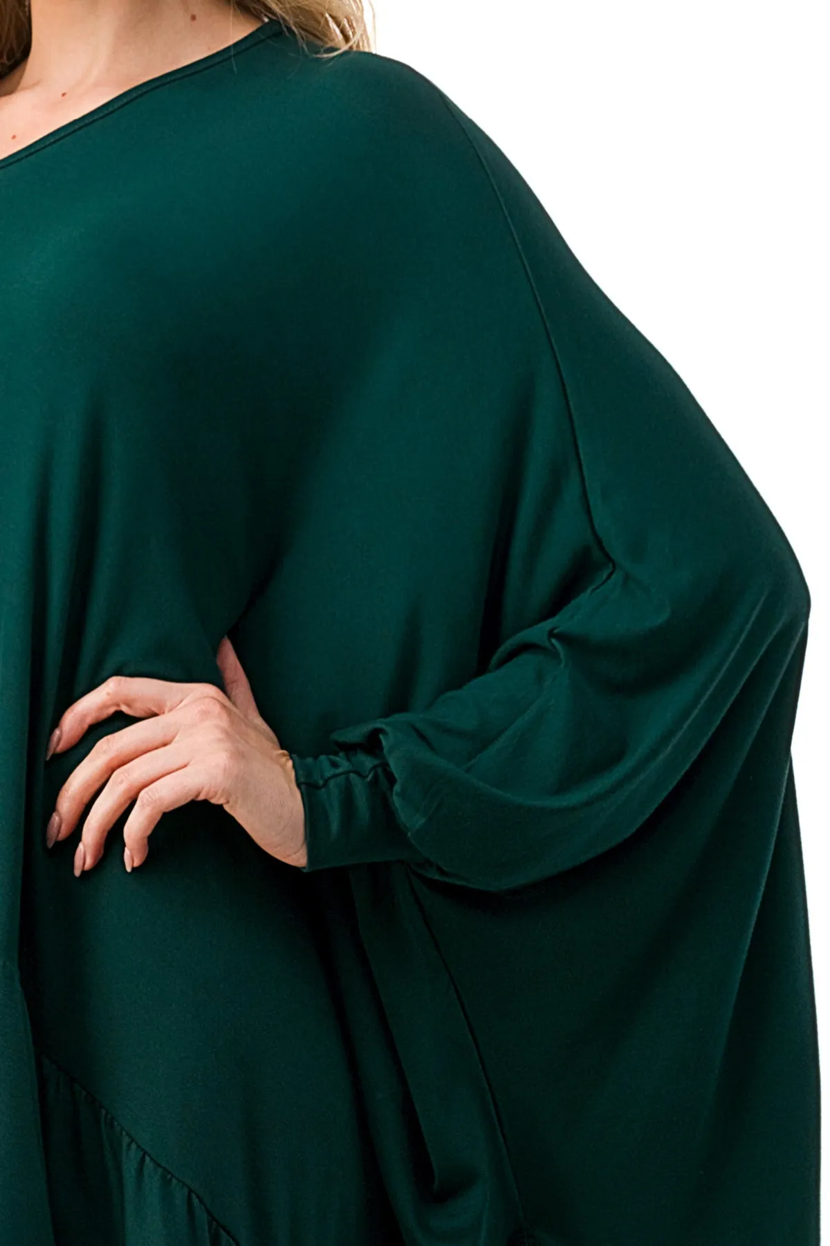 EVA PONCHO (HUNTER GREEN)-JT7600