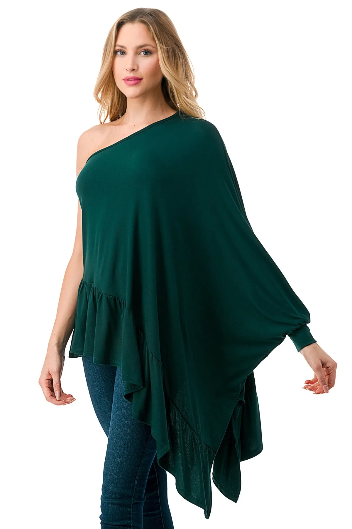 EVA PONCHO (HUNTER GREEN)-JT7600