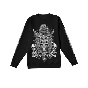 Evil gargoyle black Sweatshirt