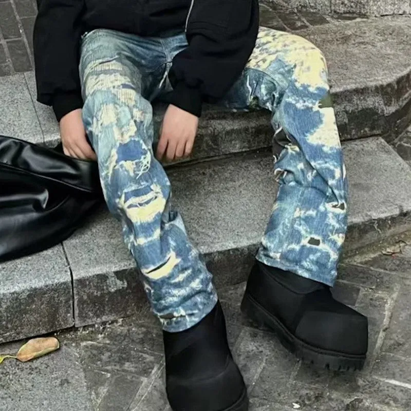 Fade To Freedom Distressed Jean Pants