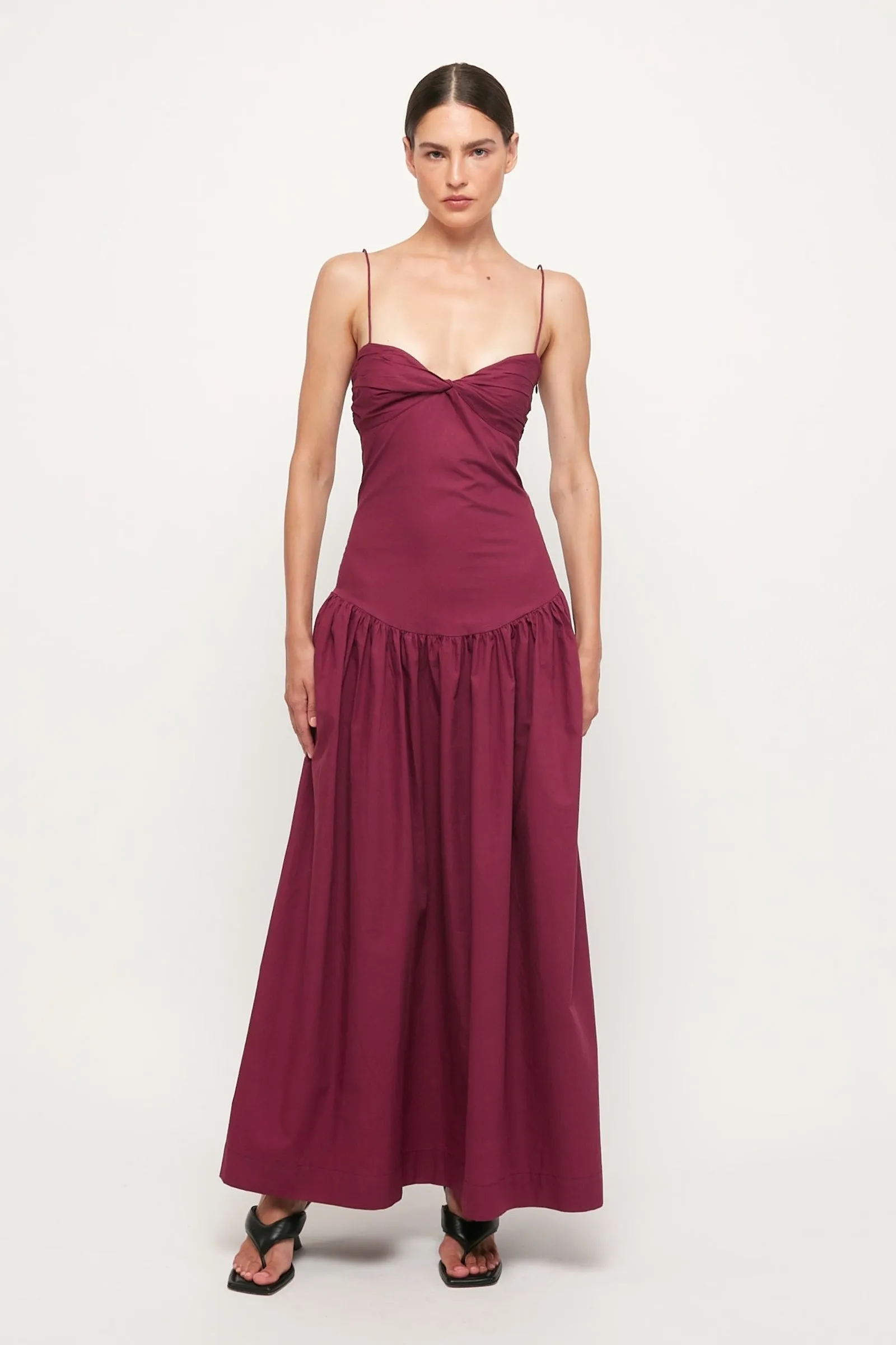 Fitted Midi - Plum