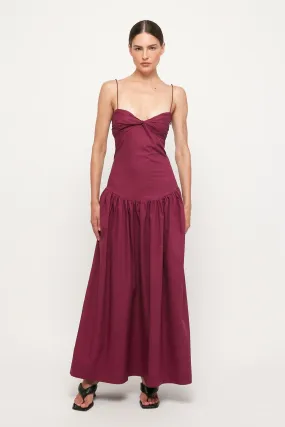 Fitted Midi - Plum