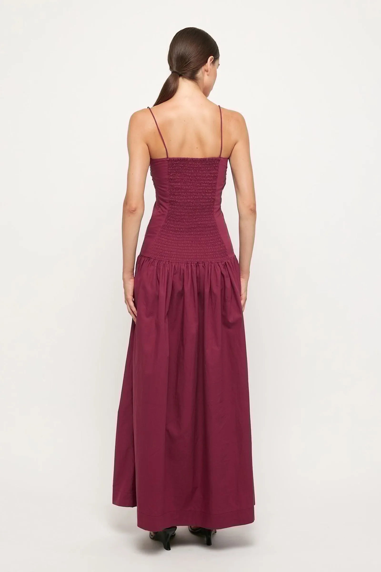 Fitted Midi - Plum