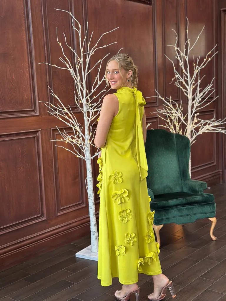 Floralbelle Dress, Yellow