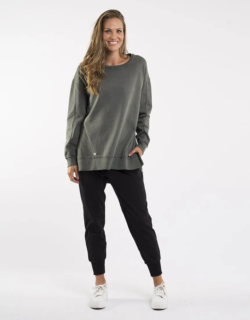 Foxwood || Fleur Crew - Khaki