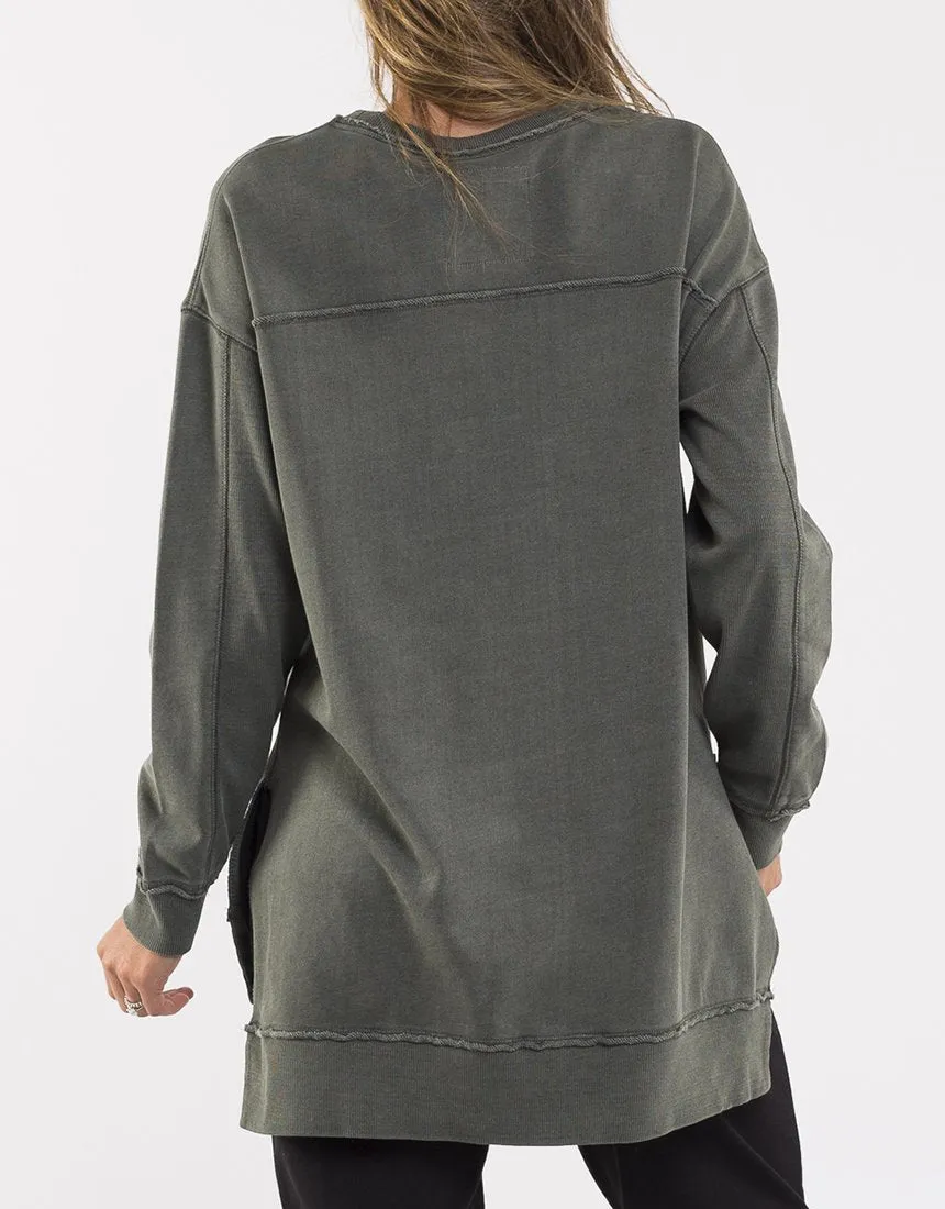 Foxwood || Fleur Crew - Khaki