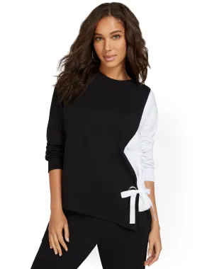 French Terry Colorblock Pullover