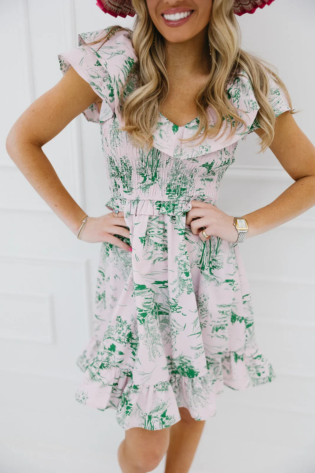 Garden Reverie Mini Dress - Garden Reverie